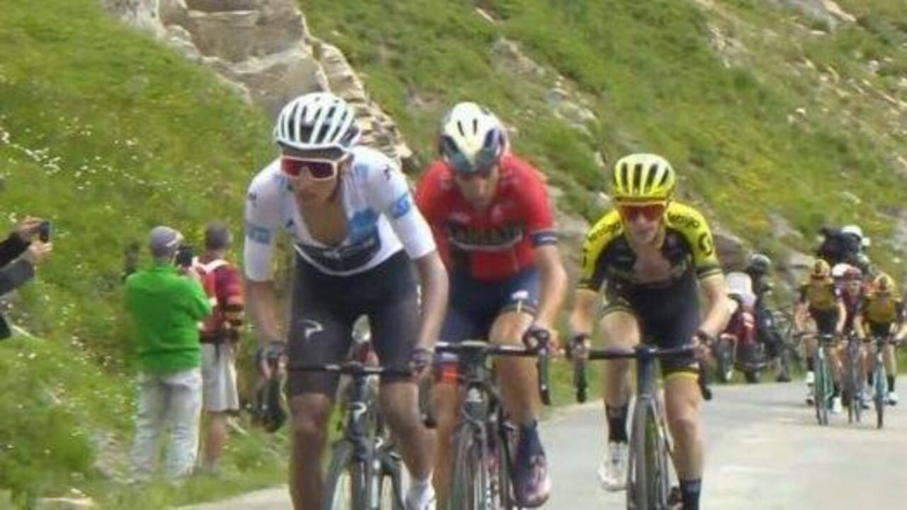 Egan Bernal, líder del Tour de Francia