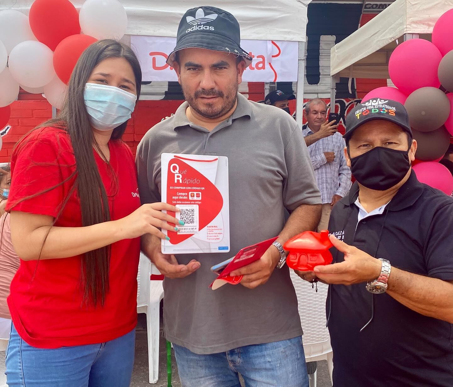 Gran jornada de bancarización en Cúcuta para taxistas, domiciliarios y emprendedores