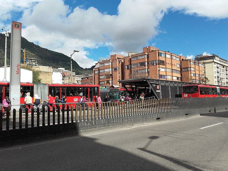 Revelan la fecha de cuándo se cerrará la estación de TransMilenio de Marly para dar paso a las obras del Metro de Bogotá.