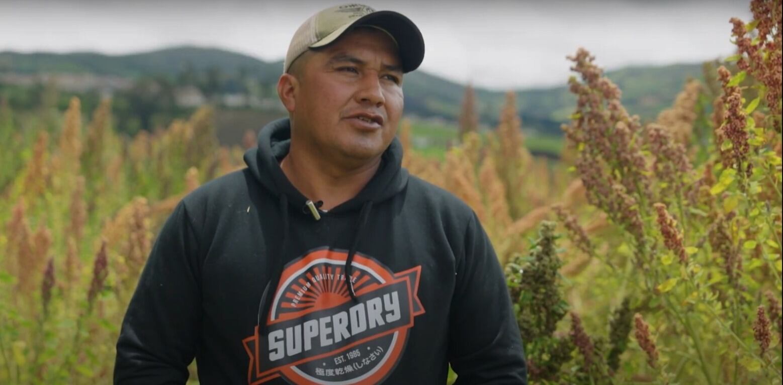 Los cultivos de quinua, crecen de la mano de un gigante de la industria alimentaria.