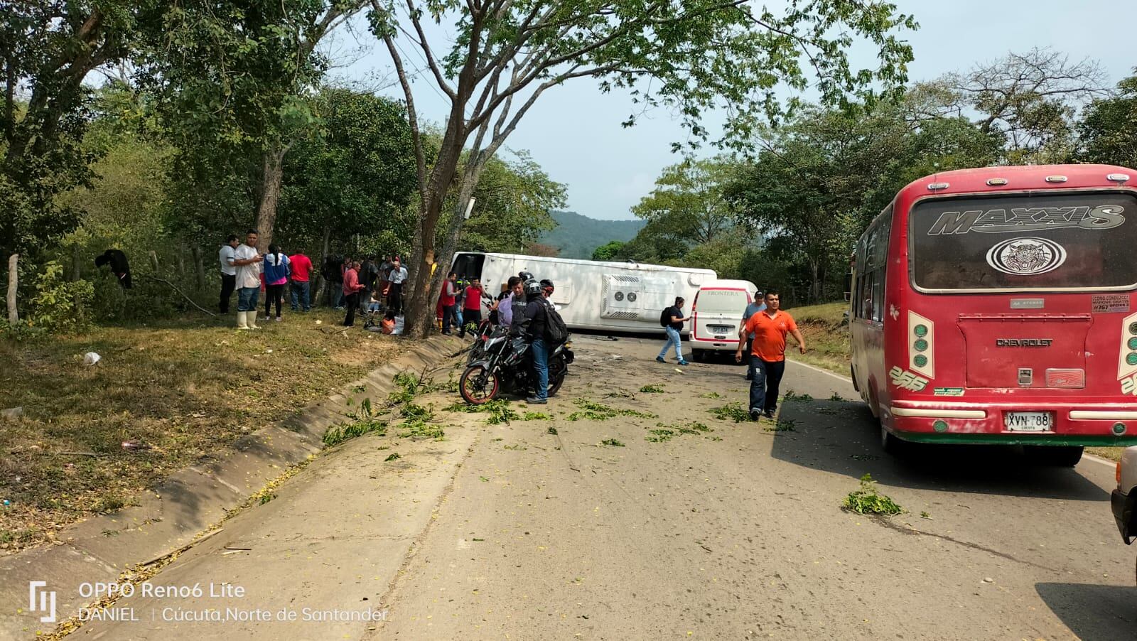 La vía estuvo bloqueada menos de dos horas.