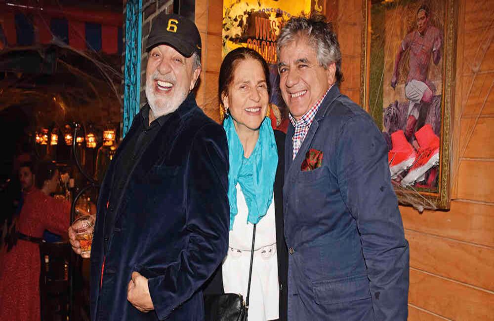 Poncho Rentería, Lula Arango y Francisco Quintana.