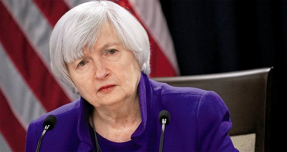 Janet Yellen, expresidenta del Banco Central.