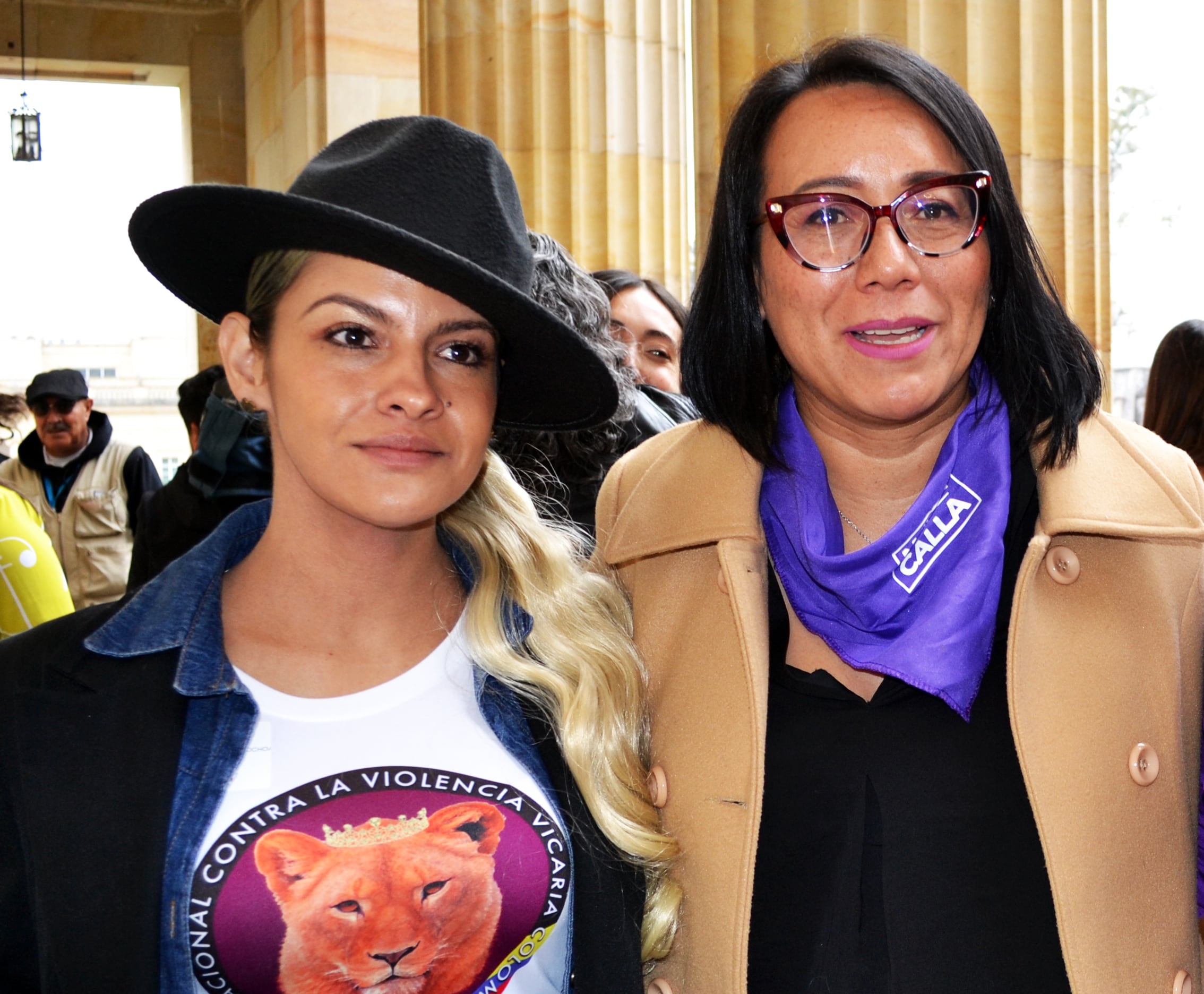 Proyecto de ley sobre violencia vicaria: Ximena Ordóñez y la representante Alexandra Vásquez Ochoa, del Pacto Histórico