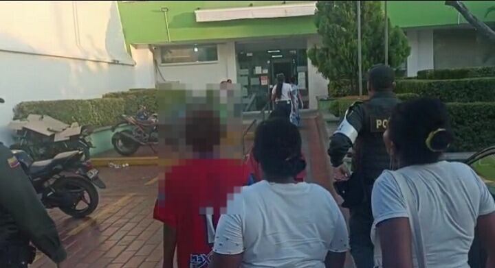 Los menores fueron llevados acompañados de sus padres de familia