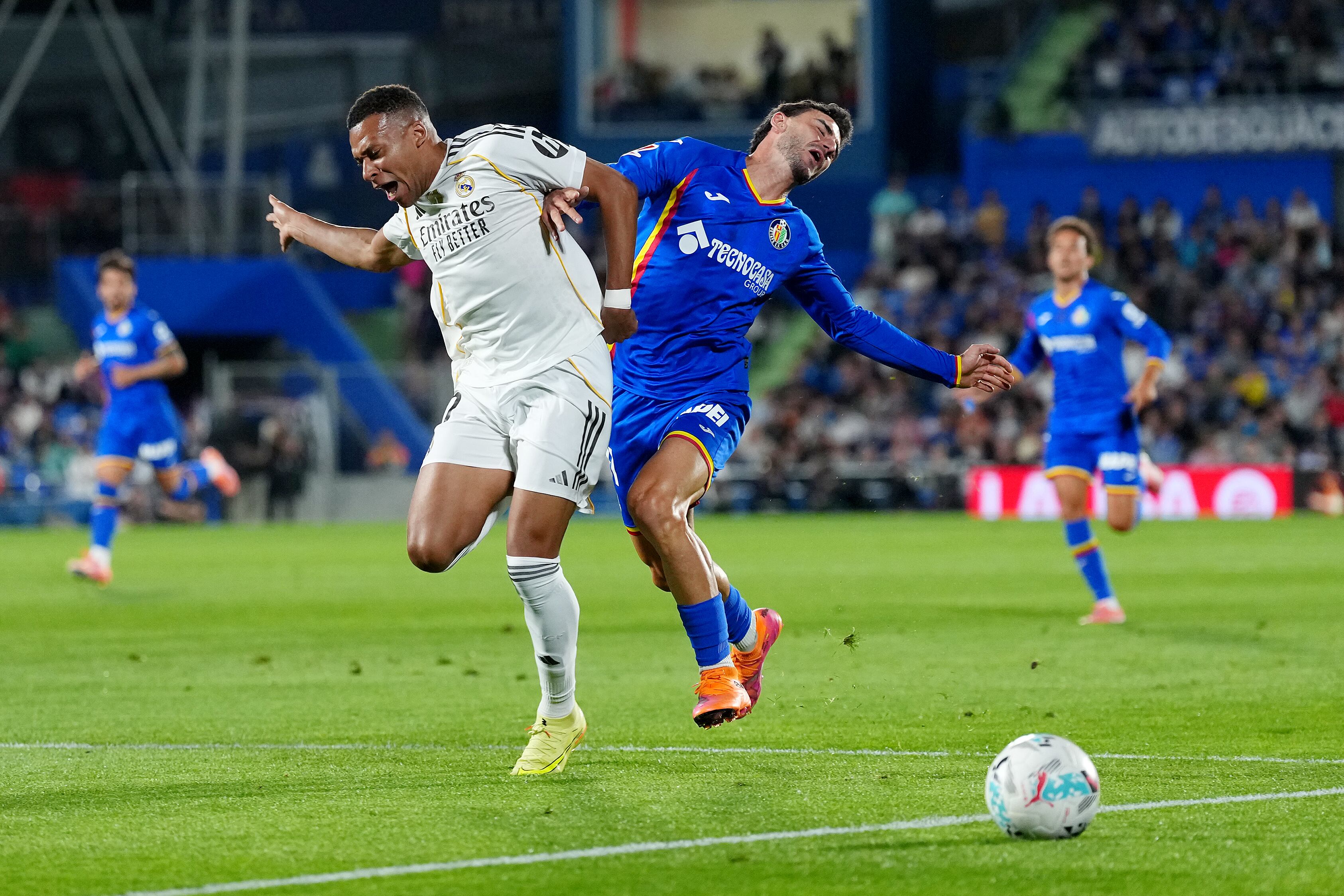 Mbappé sacó adelante al Real Madrid vs. Getafe, por LaLiga