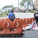 Cali: Bloqueo en la vía Panamericana Cali Jamundí