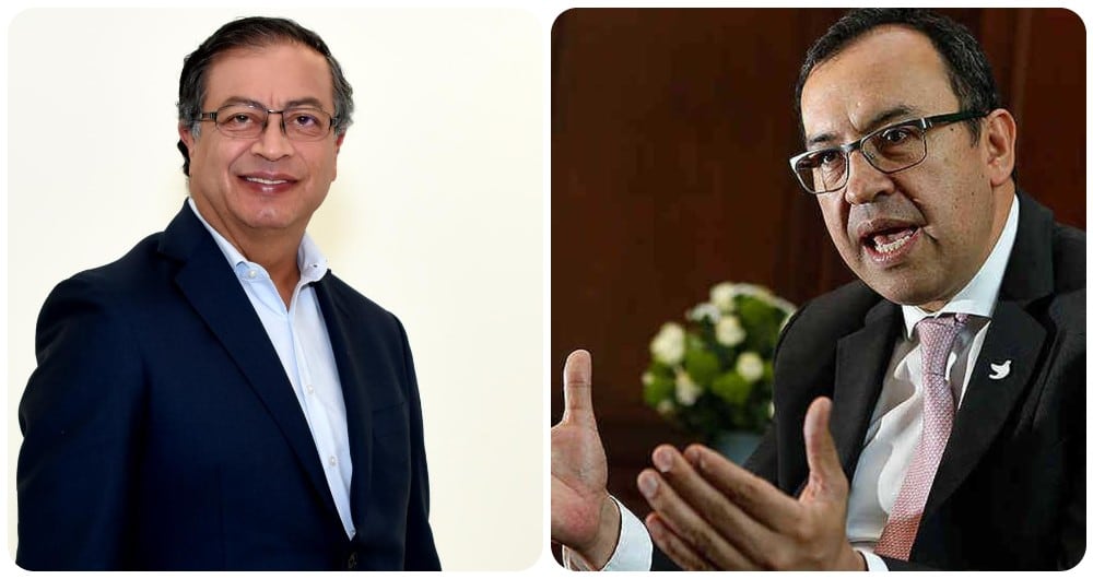 Gustavo Petro y Alfonso Prada