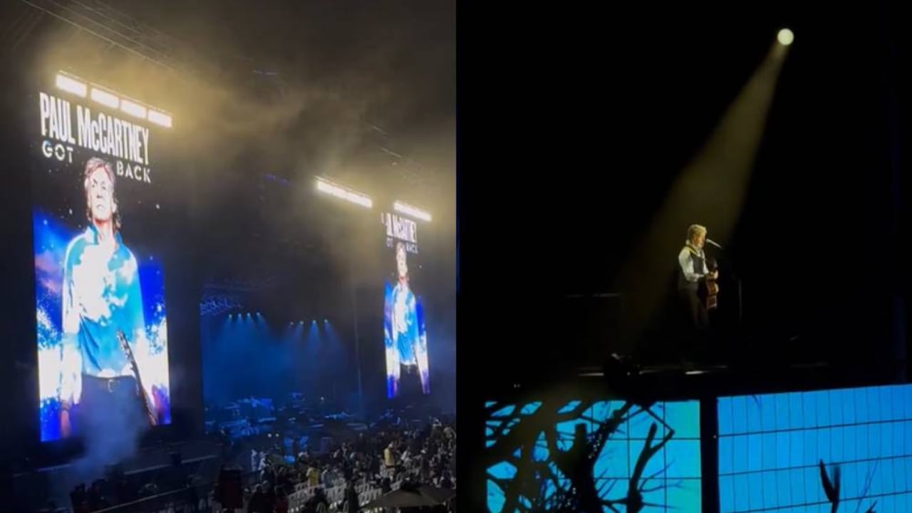 Paul McCartney realizó su esperado concierto en Colombia.