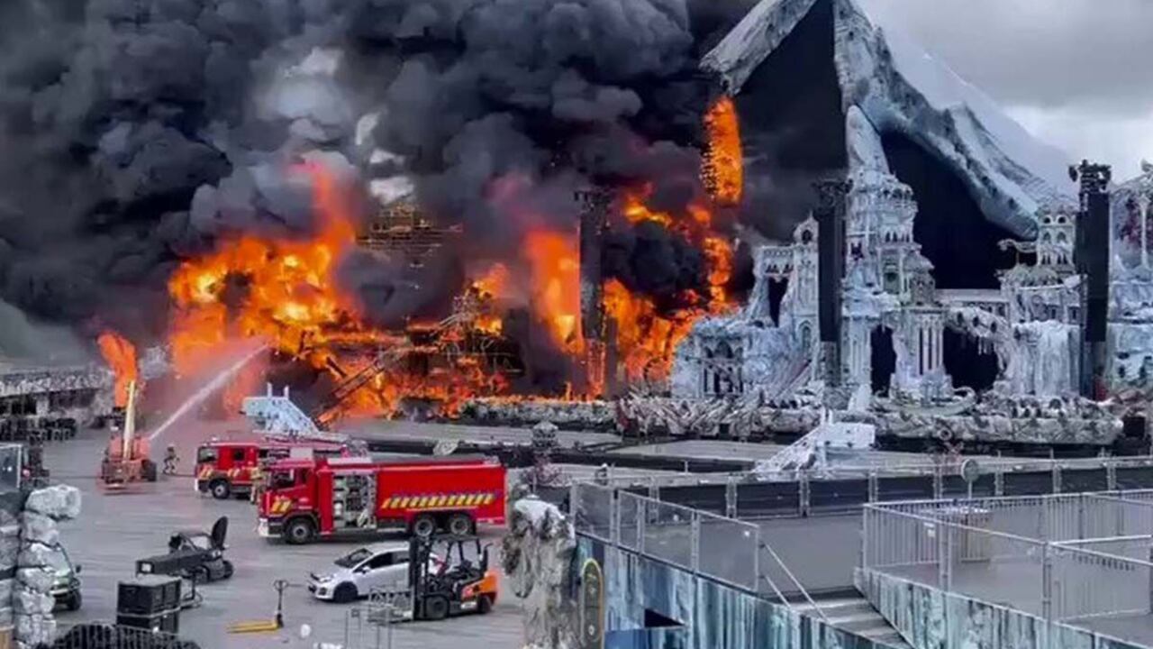 Incendio en Tomorrowland