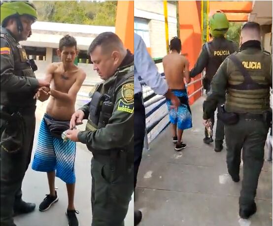 El hombre sería responsable de varios hurtos en el sector de Nuevo Girón.