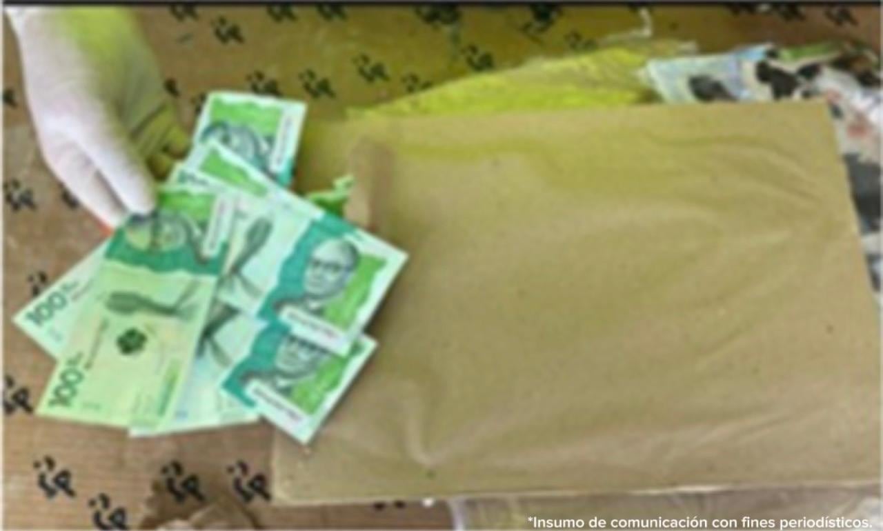 Dinero falso incautado por la Fiscalía.