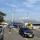 Paro camionero en Cali en la jornada del jueves, 5 de septiembre,