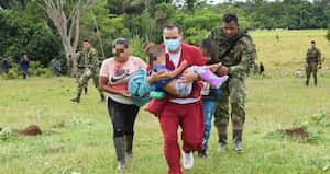 Una niña de 3 años cayó en una mina antipersonal en el Guaviare