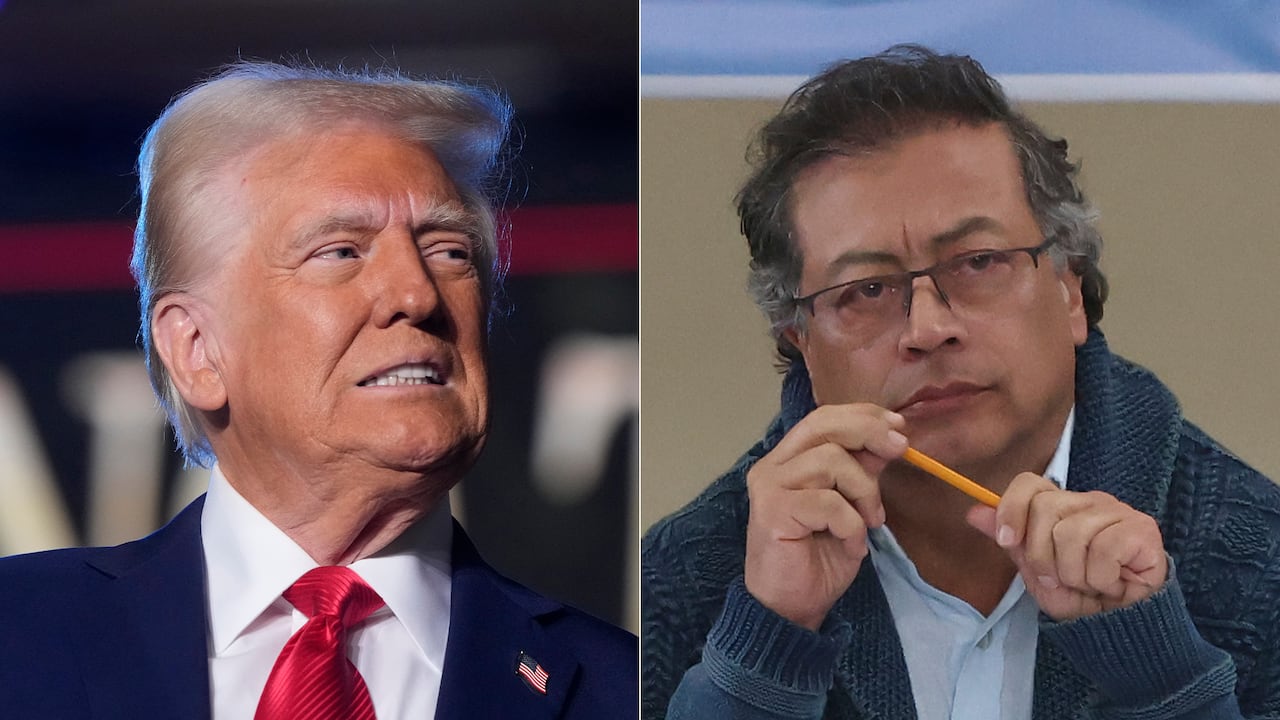Donald Trump Gustavo Petro