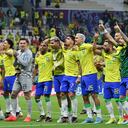 Jugadores de la Selección de Brasil