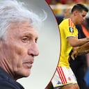 José Pékerman, extécnico de la Selección Colombia, estuvo en el Estadio Akron.