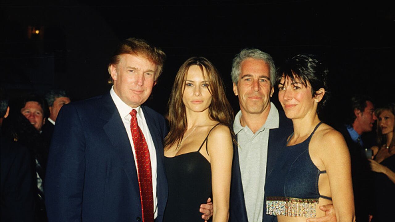 Jeffrey Epstein y Donald Trump