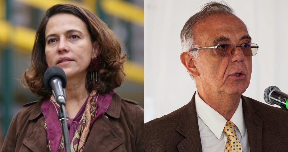 Nancy Patricia Gutiérrez e Iván Velásquez