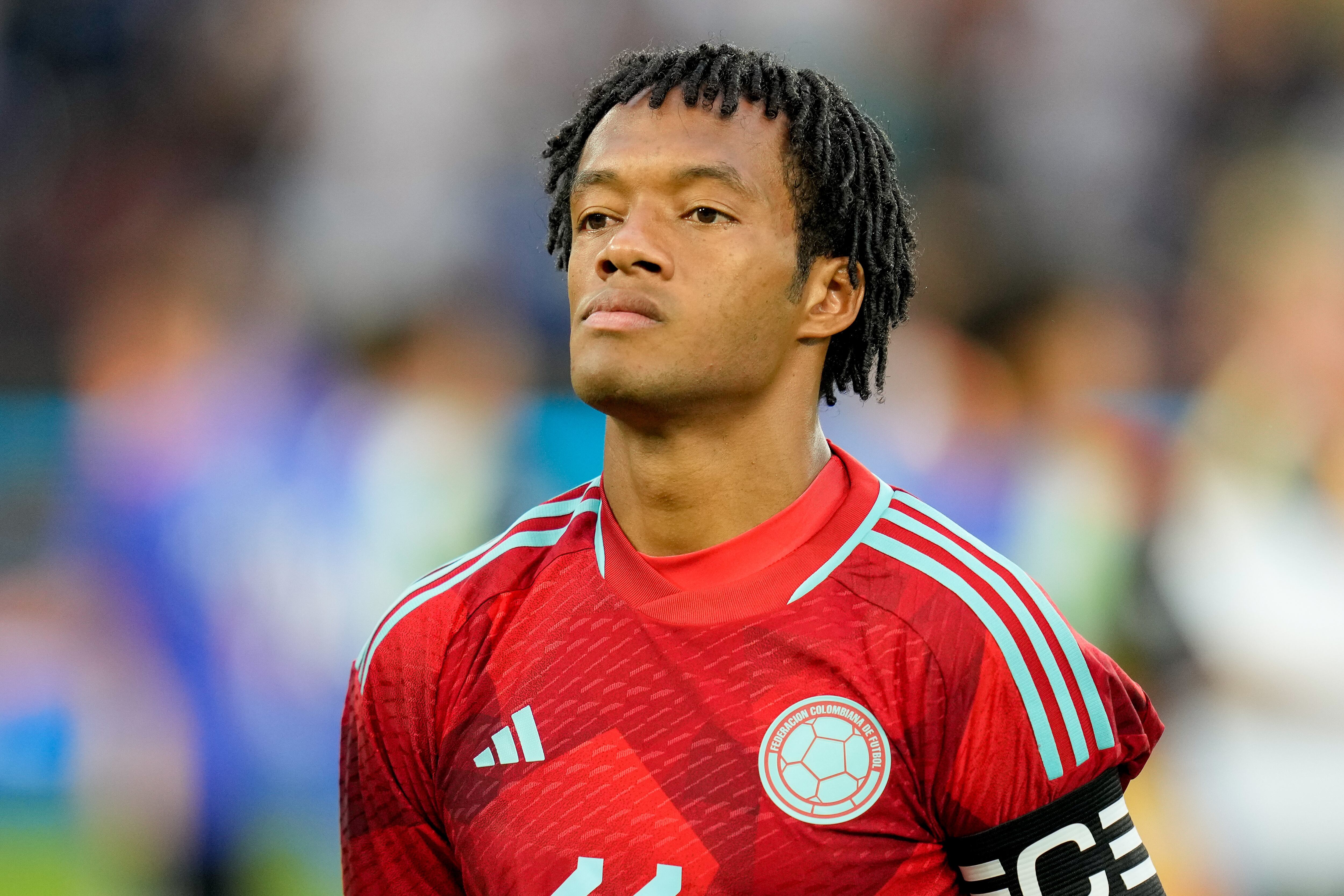 Juan Cuadrado, jugador de la Selección Colombia.