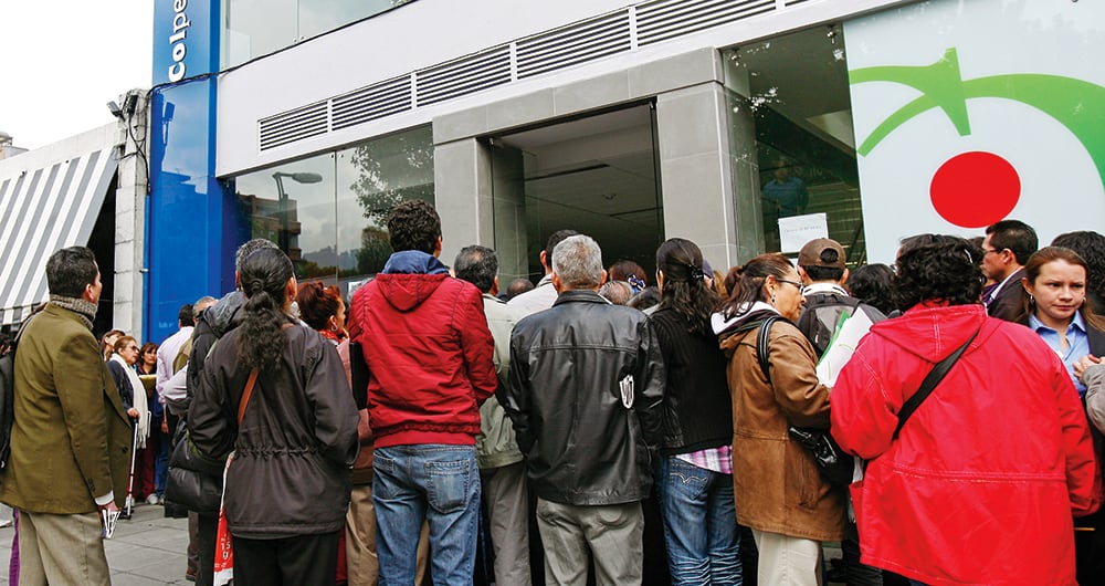   Hoy, Colpensiones tiene 2.397 trabajadores, con un costo mensual de 27.000 millones de pesos para atender a 6,7 millones de afiliados. Falta calcular cuántos más necesitará para triplicar su operación.  