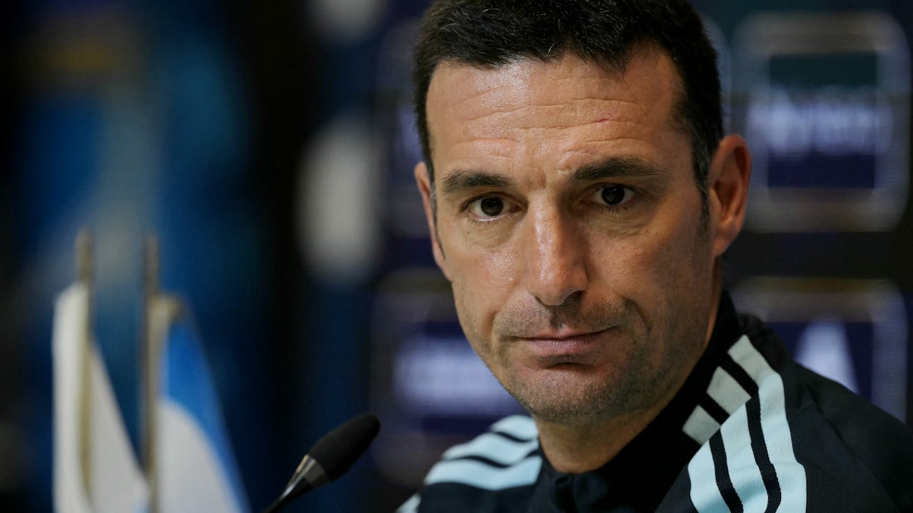 Lionel Scaloni, DT de Argentina.
