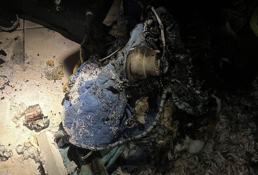 El cuerpo de bomberos de Bucaramanga atendió la emergencia.