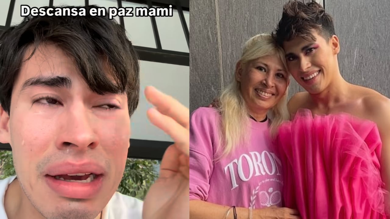 Murió la mamá de La Divaza: el influenciador se despidió con emotiva publicación.