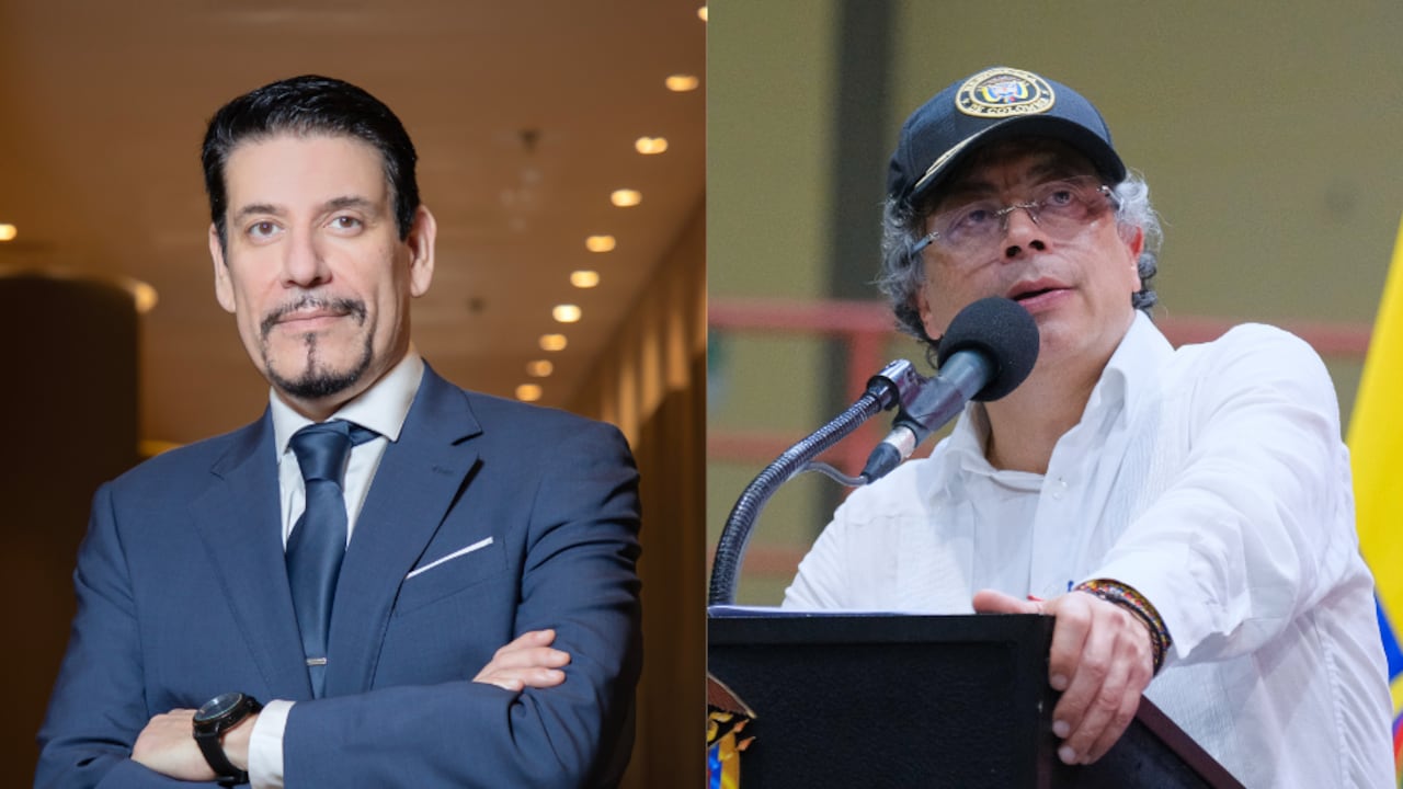 Mauricio Gaona y Gustavo Petro.
