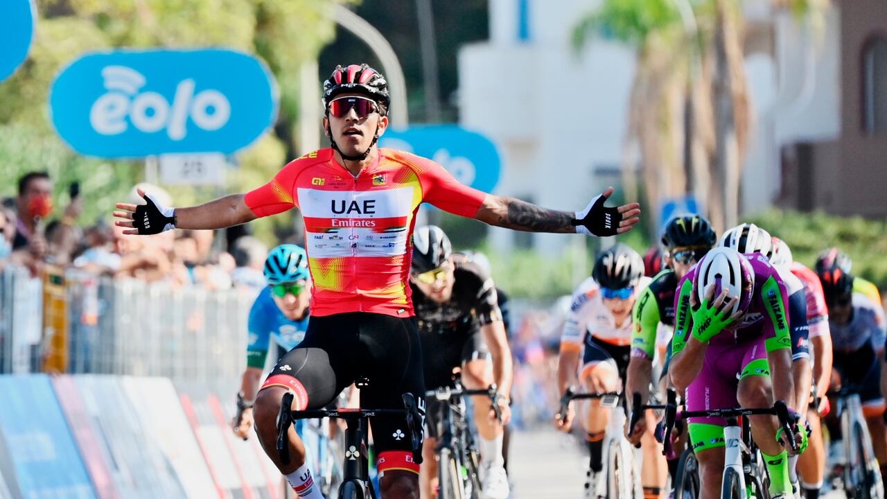 Juan Sebastián Molano en la Vuelta a Sicilia.