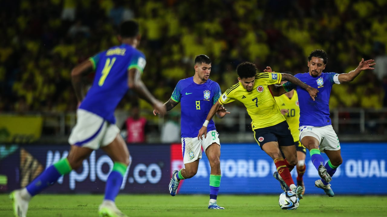 Partido Colombia vs Brasil en Estadio Metropolitano de Barranquilla