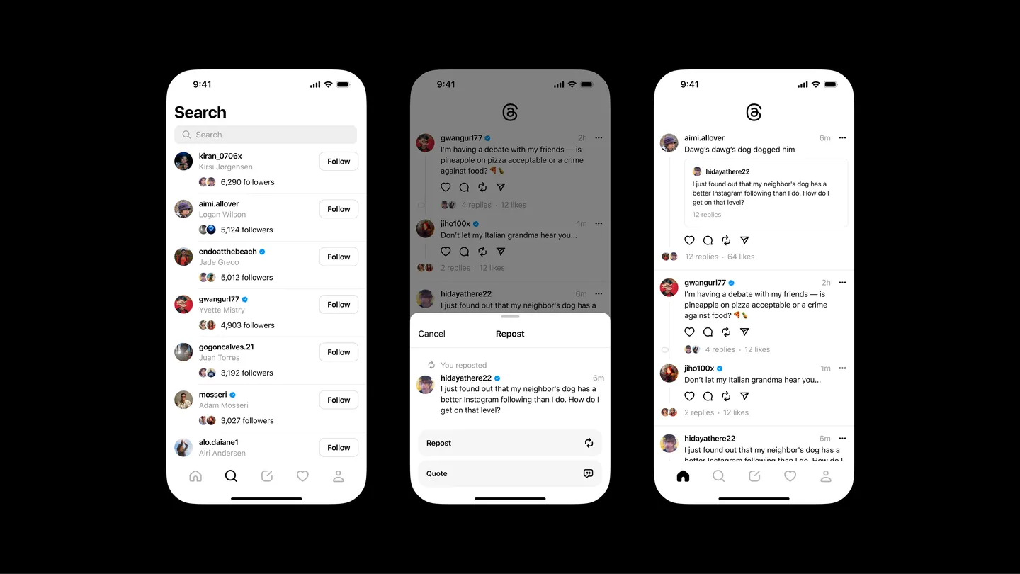 Threads ha ganado fuerza entre los usuarios que buscan una alternativa a Twitter.
