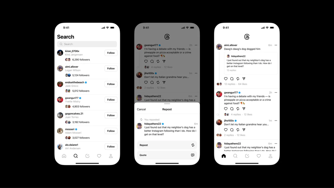 Threads ha ganado fuerza entre los usuarios que buscan una alternativa a Twitter.