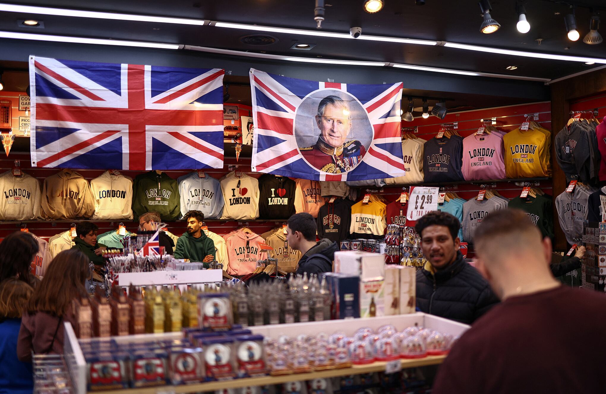 En imágenes : Gran Bretaña se prepara para la coronación del rey Carlos