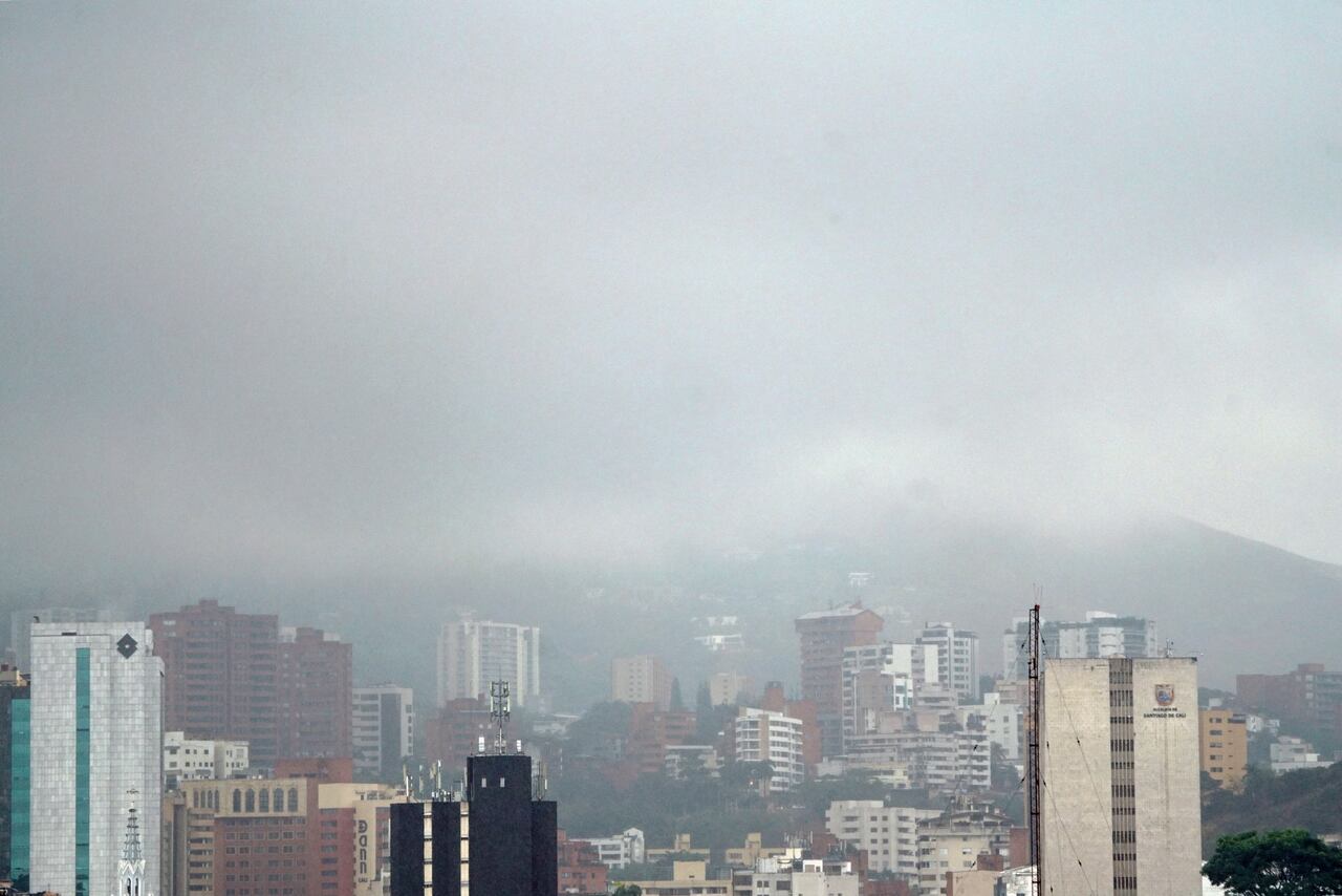 Así se ve el cielo de Cali este 18 de septiembre.