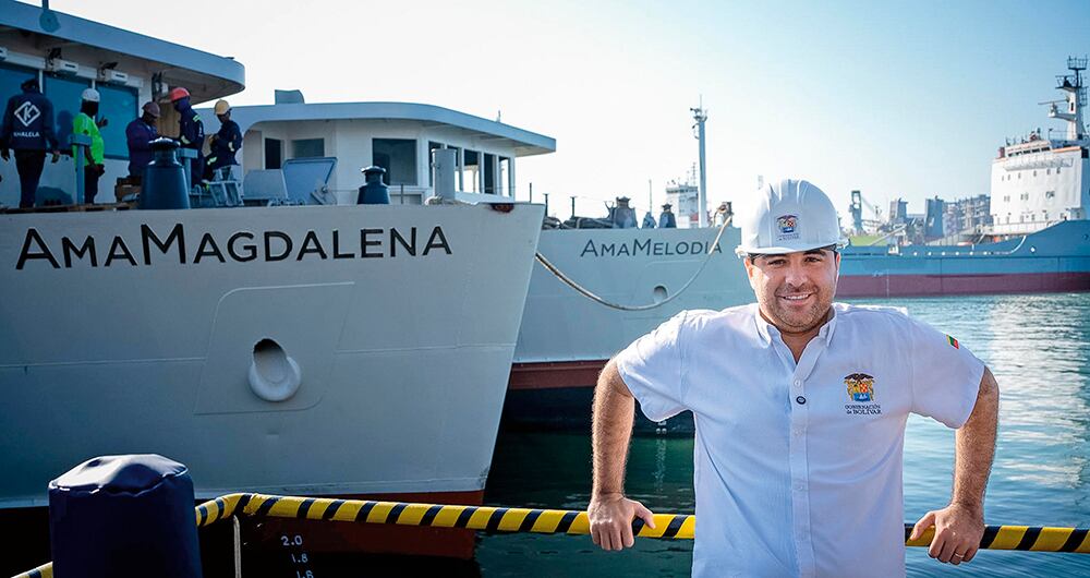 Yamil Arana, gobernador de Bolívar.