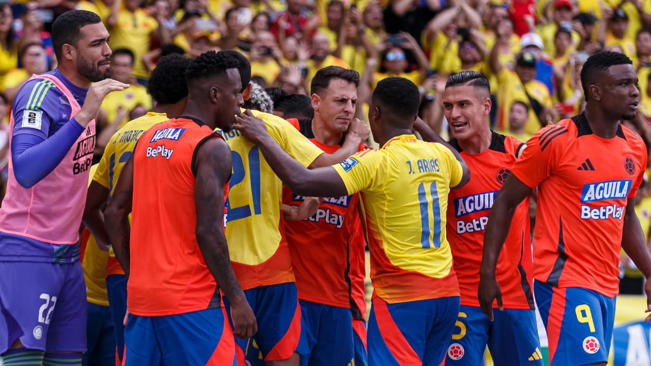 Selección Colombia en las eliminatorias al Mundial 2026.