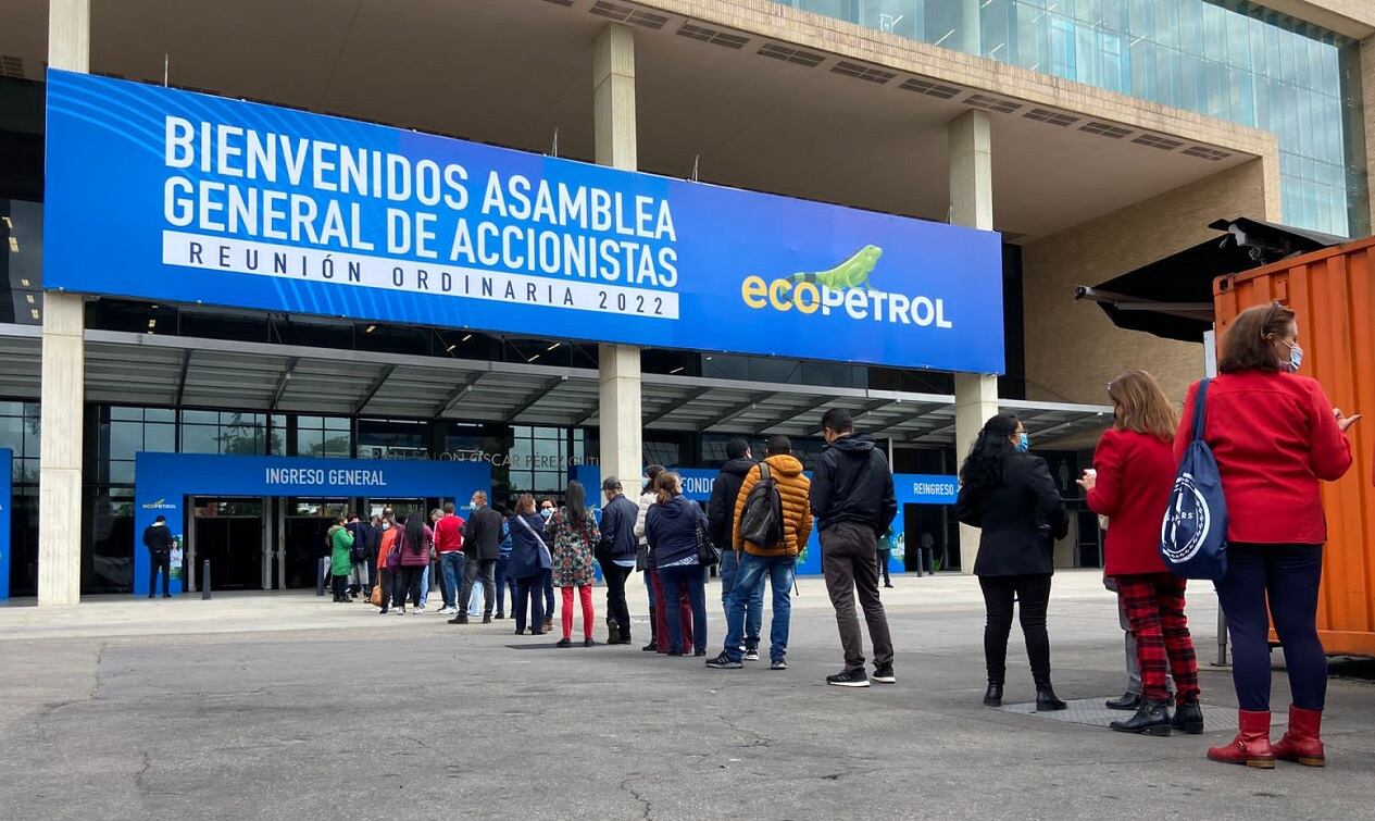 La asamblea aprobó un dividendo ordinario de 243 pesos por acción, y un dividendo extraordinario de 37 pesos por acción, para un total de 280 pesos por acción. Foto: Ecopetrol