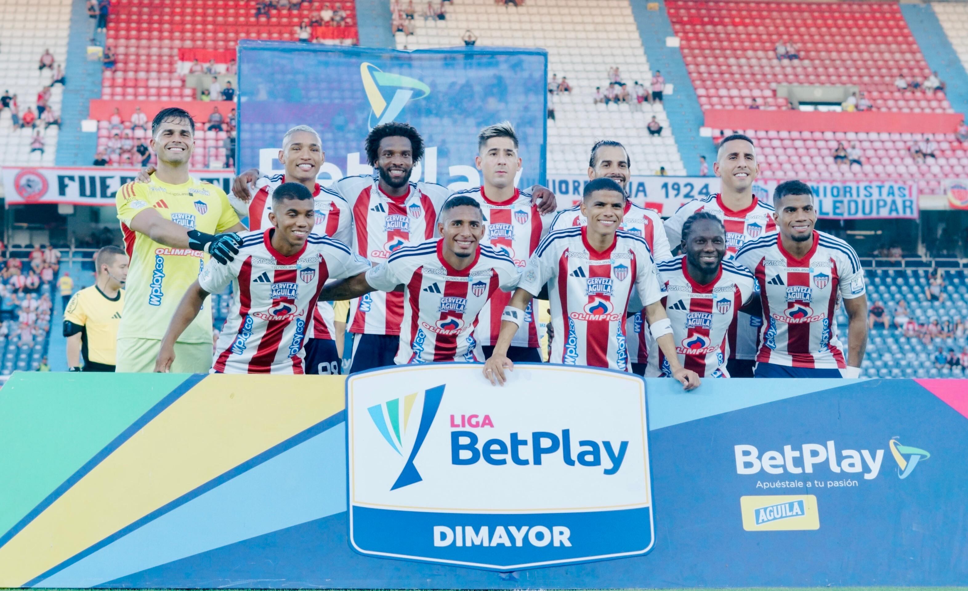 Junior de Barranquilla, líder de la Liga BetPlay 2025-ll.