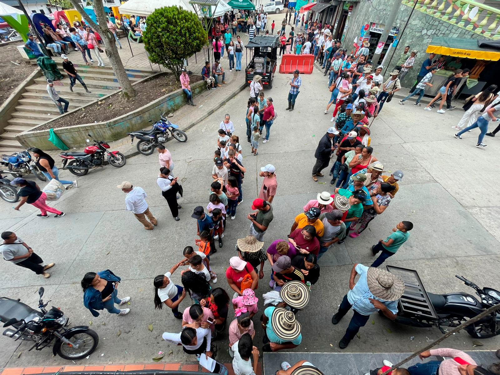 Desplazamiento de la población en Briceño, Antioquia.