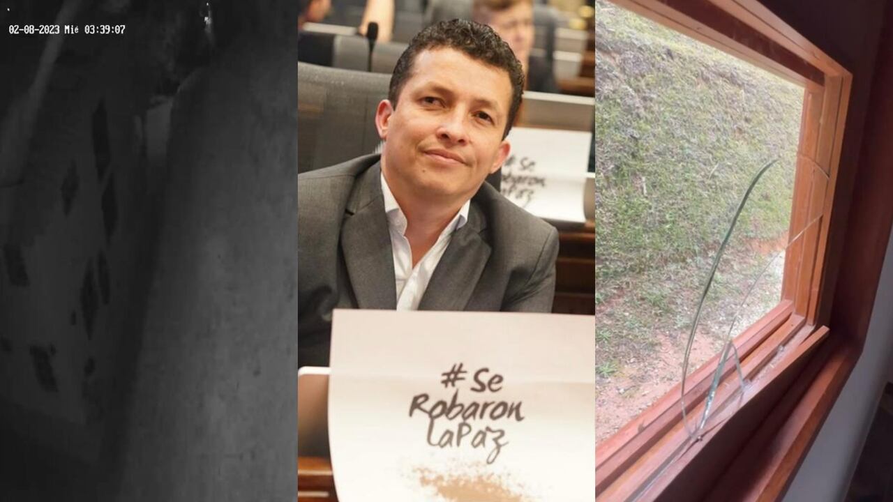 El representante Alejandro Toro denuncia que fue víctima de hurto en su casa.