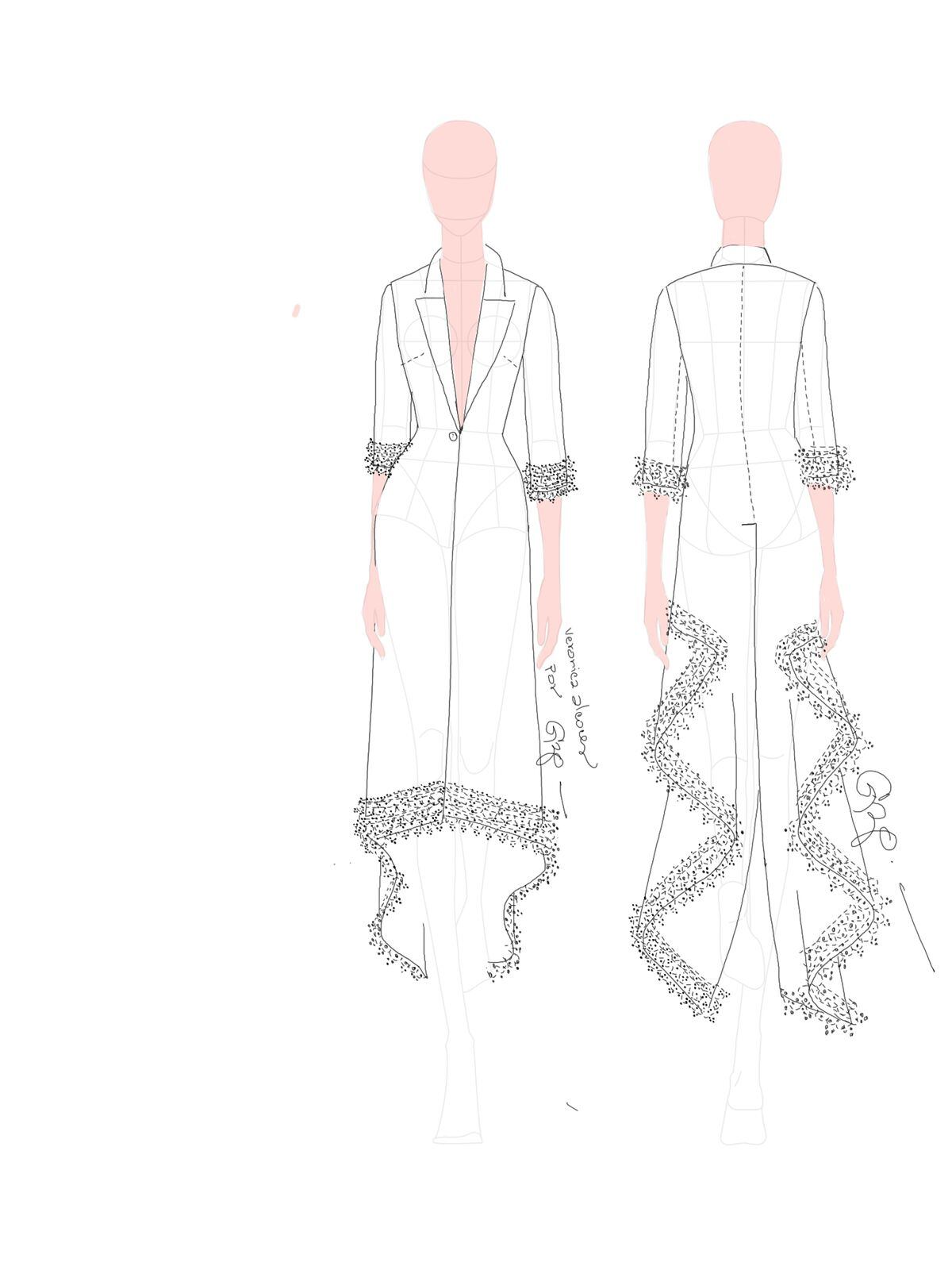 Vestido Verónica Alcocer