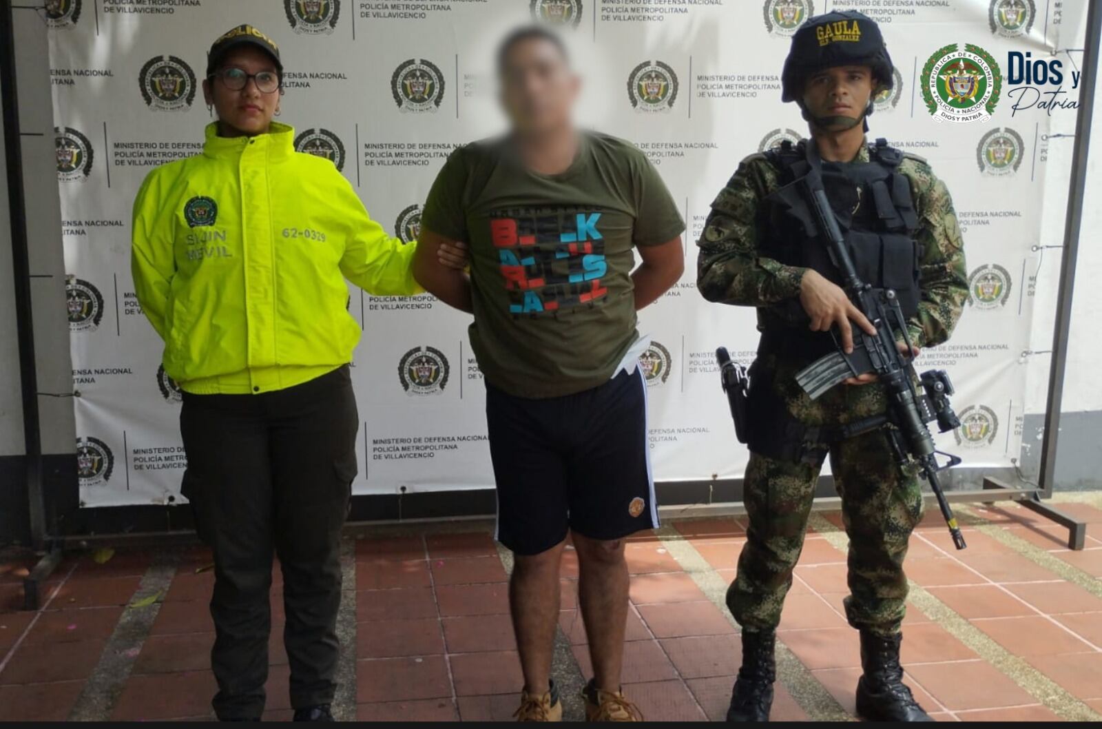 Juan Gabriel Rada Suárez, alias "Pipe" fue capturado en el Meta por el homicidio del líder comunal Juan Carlos Nieto Calvario.