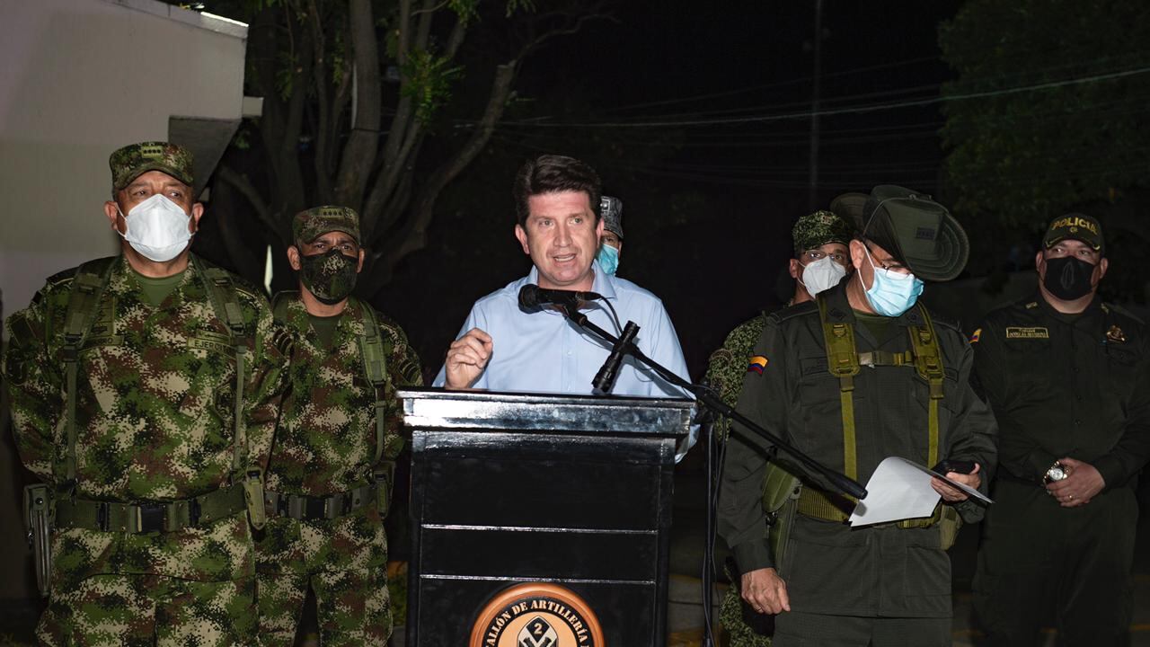 Ministro de Defensa, Diego Molano.