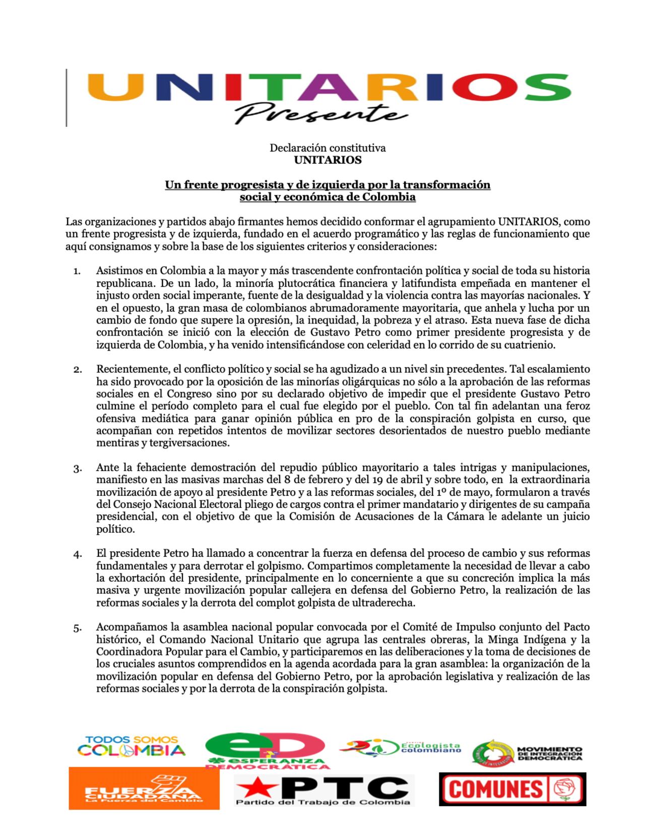 Documento de Unitarios.