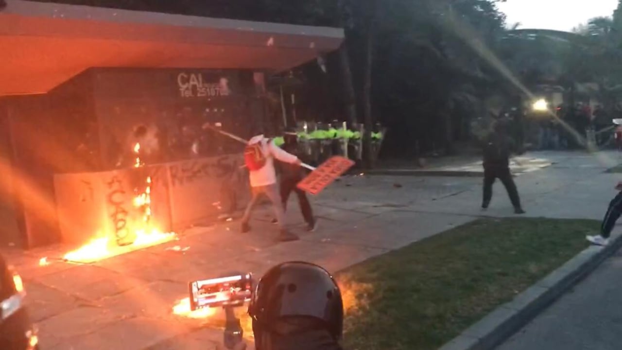 Protestas en Bogotá por la muerte de Javier Ordoñez