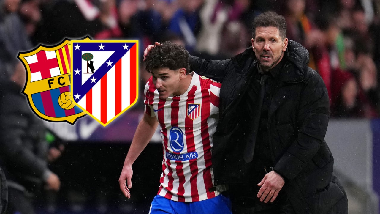 Cholo Simeone confirmó la estadía de Julián Álvarez en Atlético Madrid.