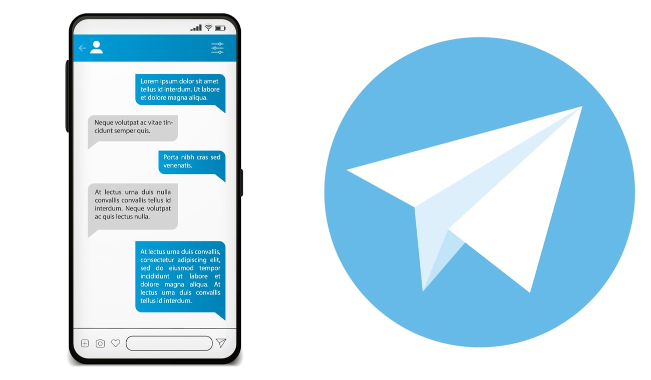 Telegram, app de mensajería instantánea que es el principal rival de WhatsApp.
