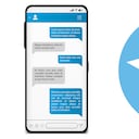 Telegram, app de mensajería instantánea que es el principal rival de WhatsApp.
