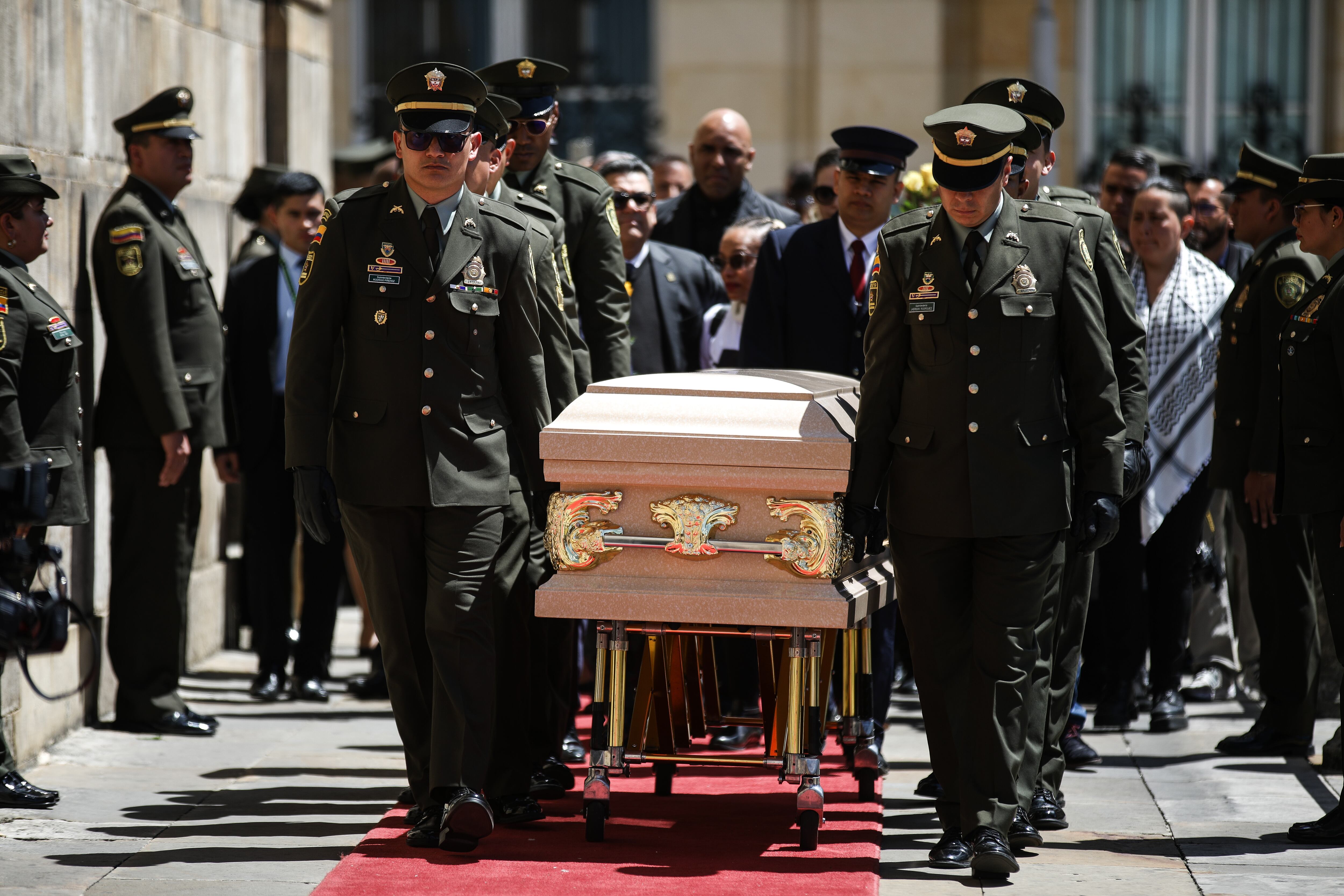 Honras funebres Senadora Piedad Córdoba